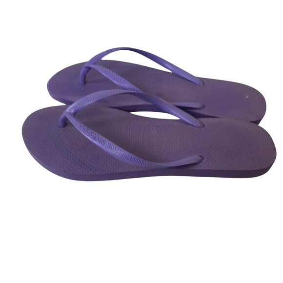 Havaianas Lilac Coloured Flip Flop Size USA 11/12W - Picture 5 of 6